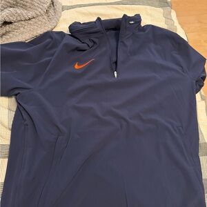 Nike Blue and Orange Windbreaker Jacket